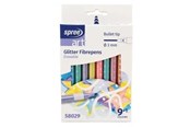Hobby-Zubehör - SPREE Glitter pencil tips 9 pcs DISPENSABLE - 58029