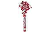 Hobby-Zubehör - SCANSEASON Twist confetti 30cm red/white confetti - 791486