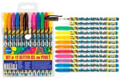 Utensilien zum Schreiben und Zeichnen - CENTRUM Glitter Gel Pen 12 ass. - 80785