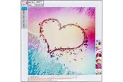 Hobby-Zubehör - CENTRUM Diamond Painting 30*30cm. HEART - 80877