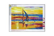 Hobby-Zubehör - CENTRUM Diamond Painting 30*40cm. SAILING BOAT - 80893