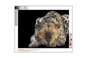 Hobby-Zubehör - CENTRUM Diamond Painting 40*50cm. LEOPARD - 80903