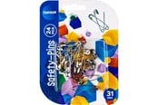 Hobby-Zubehör - CENTRUM Safety pin. Cards etc. 24 pcs. 31mm. - 80929