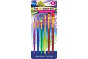 Hobby-Zubehör - CENTRUM Brushes 6 pcs. on blister card. - 80940