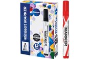 Utensilien zum Schreiben und Zeichnen - CENTRUM Whiteboard marker 2-5 mm. RED - 80979