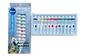 Hobby-Zubehör - CENTRUM Acrylic colors. 12 tubes of 12 ml. - 83561