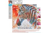 Hobby-Zubehör - CENTRUM Diamond Painting 20*20cm. Zebra - 89620