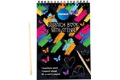 Hobby-Zubehör - CENTRUM SCRATCH BOOK 17.5*12.4cm. - 89638