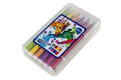 Hobby-Zubehör - CENTRUM Brush pens - 12 markers in plastic box. - 89702
