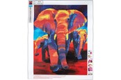 Hobby-Zubehör - CENTRUM Diamond Painting 40*50cm. ELEPHANTS - 89761