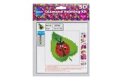 Hobby-Zubehör - CENTRUM Diamond Painting 15*15cm. Ladybug - 89764