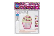 Hobby-Zubehör - CENTRUM Diamond Painting 15*15cm. Cupcake - 89765
