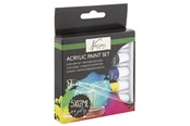Hobby-Zubehör - Creative Craft Group Acrylic paint 5 tubes 12ml in gift box - AR0707/23GE