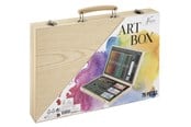 Hobby-Zubehör - Creative Craft Group Art set 79 pieces in wooden case - AR0973/GE