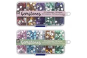 Hobby-Zubehör - Creative Craft Group Decorative Gemstones 1.200 pieces in box. - CR1200/GE