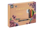 Hobby-Zubehör - Creative Craft Group Coloring book + 10 crayons. Gift box. - CR5022/GE
