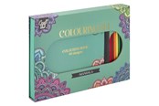 Hobby-Zubehör - Creative Craft Group Coloring book + 10 crayons. Gift box. - CR5023/GE
