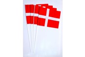 Papier, Fotopapier und Etiketten - SCANSEASON Flag on pole 15*10 cm. 6 pcs. - GQ0009