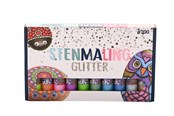 Hobby-Zubehör - Hobby Mate Stone paint 10*30ml GLITTER colors - HOBBY1669