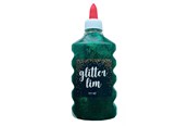 Hobby-Zubehör - Hobby Mate Glitter glue GREEN 177 ml - Lim04