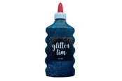Hobby-Zubehör - Hobby Mate Glitter glue BLUE 177 ml - Lim05