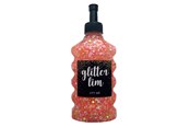 Hobby-Zubehör - Hobby Mate Glitter glue coarse glitter Orange 177ml - Lim57