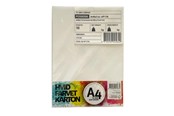 Papier, Fotopapier und Etiketten - Hobby Mate Cardboard A4 220g. 10 sheets WHITE - OFF1130