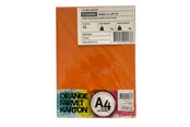 Papier, Fotopapier und Etiketten - Hobby Mate Cardboard A4 220g. 10 sheets ORANGE - OFF1137