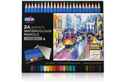 Hobby-Zubehör - Zieler Watercolor pencils 24 pcs. in box - Z09299250