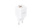 Handys - Adapter und Ladegeräte - Dudao Wall charger GaN 33W PPS USB C/USB  A13Pro - white - 6977196680979