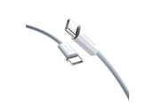 USB Kabel - Dudao L6C USB-C - USB-C PD cable 30W 1m - light blue - 6976625331277