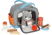 Rollenspiele - Small Foot Cat with Carry Bag and Care Set - 12601