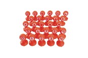 Hobby-Zubehör - Colorations - Shapes & Numbers Clay Stamps 26pcs. - CHDOUGHS