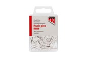 Schreibtischzubehör - Quantore - Pushpins  Transparent 40 pcs. - 1402085