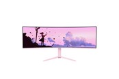 Bildschirm - 49" Arozzi Nova 49” Curved computer monitor - AZ-NO-49TUW165-PNK