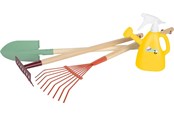 Spiele im Freien - Small Foot - Garden Tool Set with Watering Can "Tiny Garden" 4pcs. - 12663