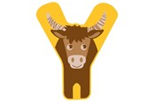 Kreativ-Spiele - Small Foot - Wooden Animal Children's Letter - Y - 12532