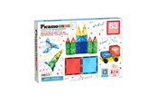 Bausets - Selecta Play - PicassoTiles Diamond Series - Magnetic Building Tiles - 63pcs. - PT63