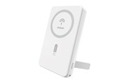 Powerbank (Akku) - Dudao Powerbank K14S+ 10000mAh 20W USB-A / USB-C / MagSafe with stand - white Powerbank (Akku) - Weiß - 10000 mAh - 6976625333097