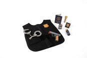 Rollenspiele - Dantoy Police set wood in giftbox 8 pcs - 5714