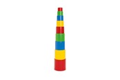 Baby Spielzeug - Dantoy Play cups in net 9 pcs - 5417
