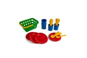 Spielküche & Zubehör - Dantoy Classic dinner and basket set - 4386