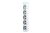 Schaltereinheiten - E-line Socket with 5 outlets - 8531113