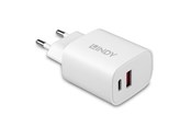 Handys - Adapter und Ladegeräte - Lindy 20W USB Type A & C Charger - 73413