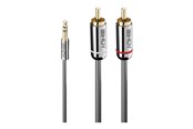 Audio Kabel - Lindy Cromo Line audio cable - 50 cm - 35332