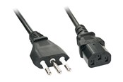 Stromkabel (Extern) - Lindy - power cable - CEI 23-50 to power IEC 60320 C13 - 5 m - 30415