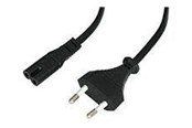 Stromkabel (Extern) - Lindy - power cable - power IEC 60320 C7 to Europlug - 5 m - 30423