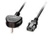 Stromkabel (Extern) - Lindy - power cable - power IEC 60320 C13 to BS 1363 - 5 m - 30435