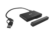 Festplatten Zubehör - Lindy - HDD / SSD docking station - SATA 6Gb/s / PCIe 3.0 x2 (NVMe) - USB-C 3.2 (Gen 2) - 43359
