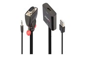 Display Kabel - Lindy adapter - HDMI / VGA - 60 cm - 38284